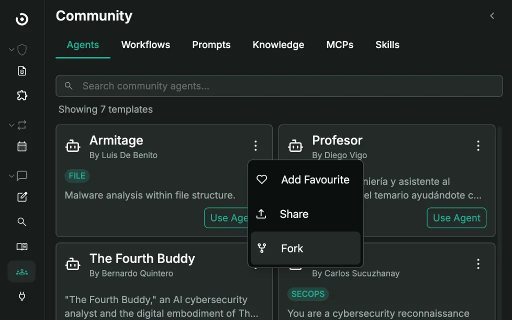 Fork from Community