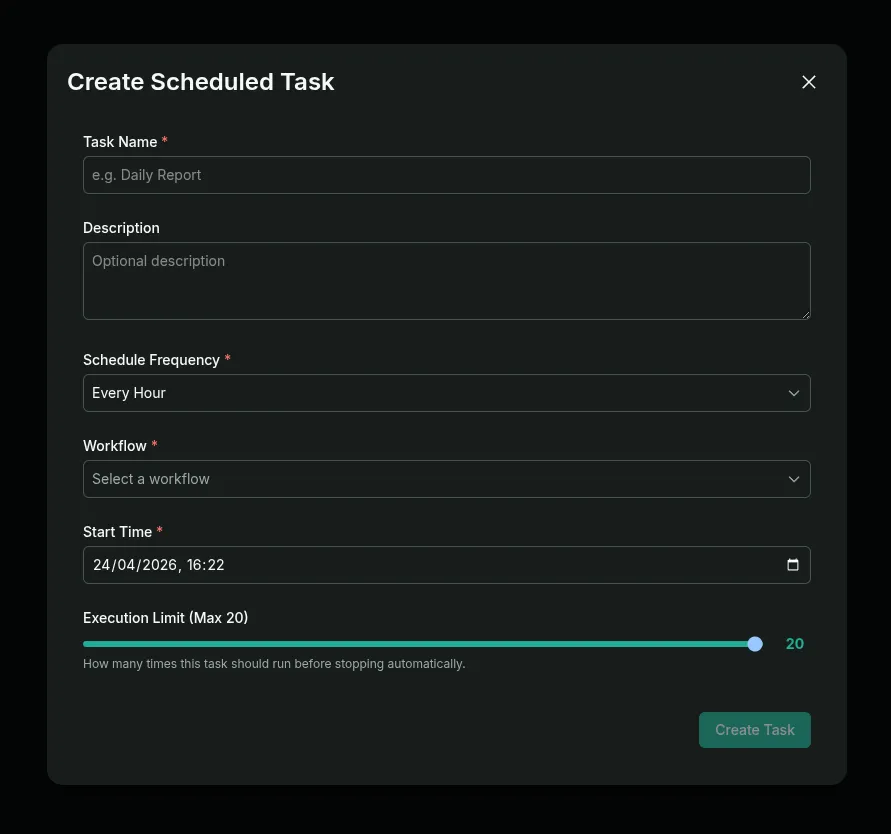 Task Configuration
