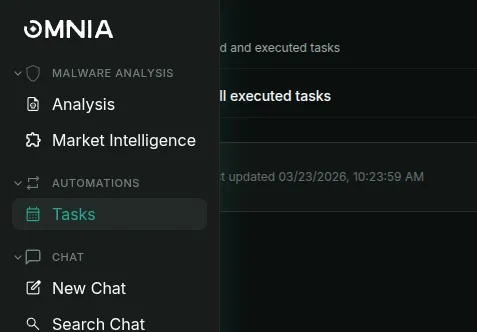 Task Panel